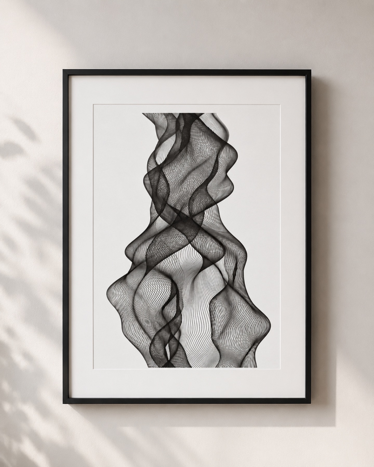 Curves of Her No. 1, Ink on paper, A3, 2026