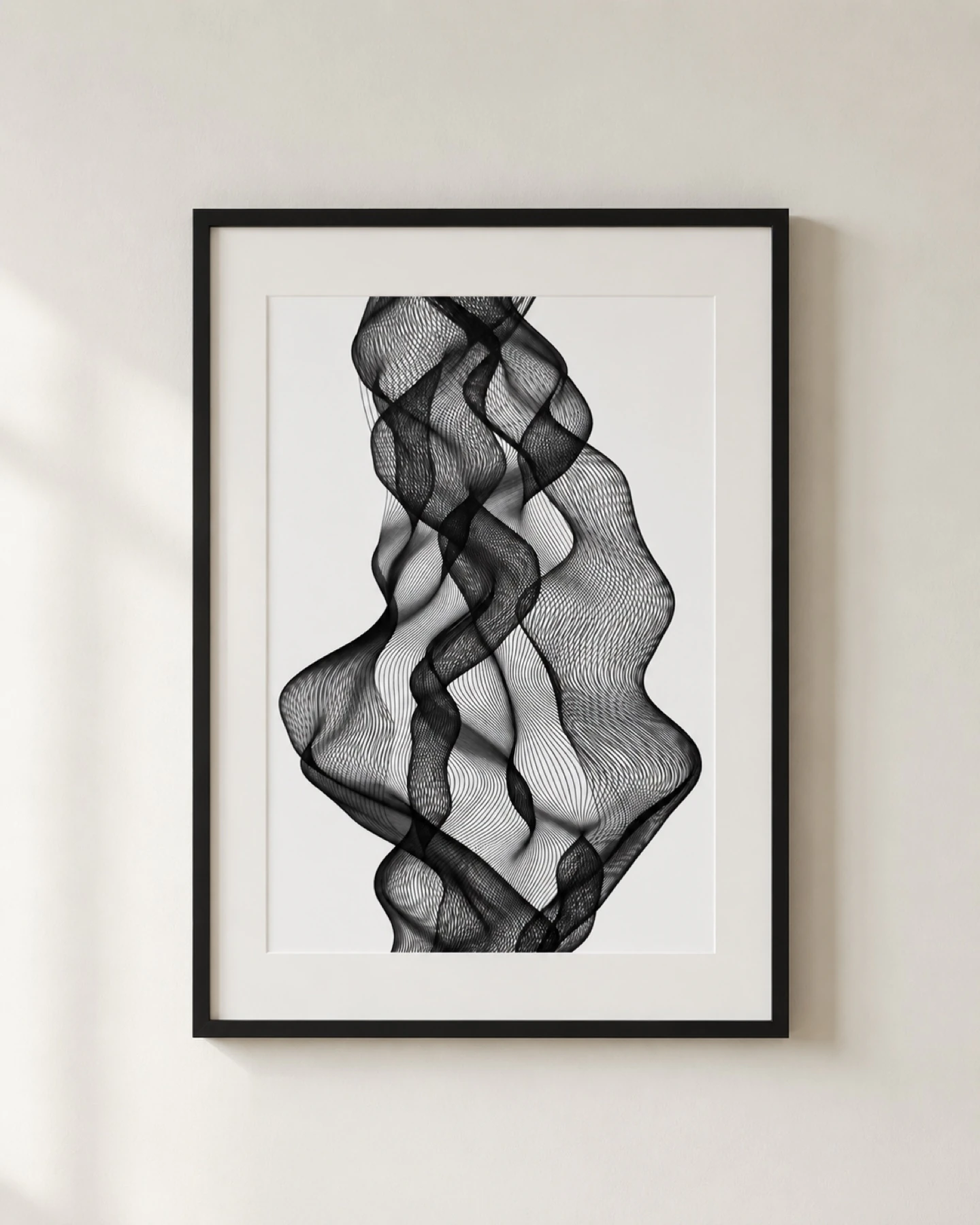 Curves of Her No. 02, Ink on paper, A3, 2026