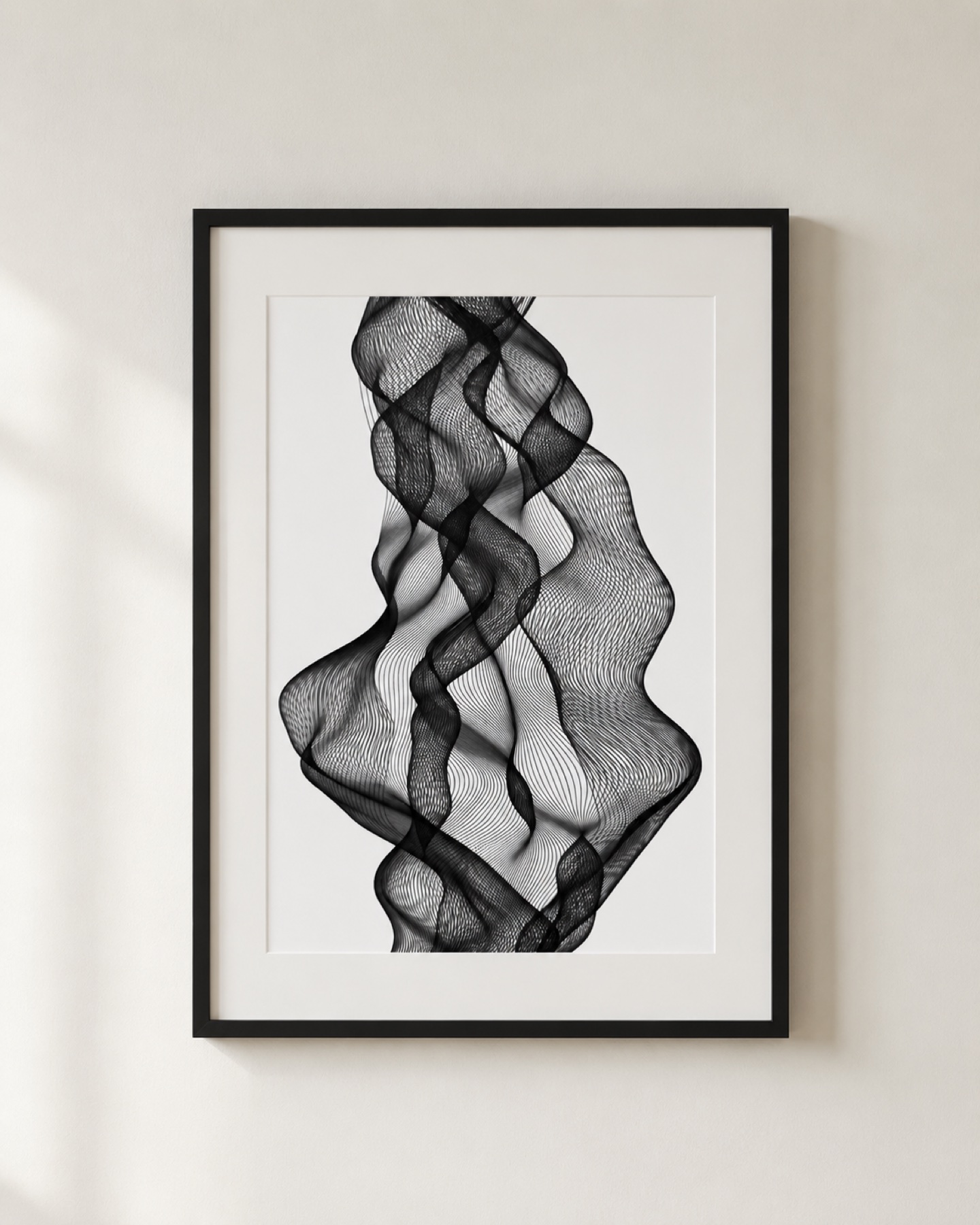 Curves of Her No. 2, Ink on paper, A3, 2026