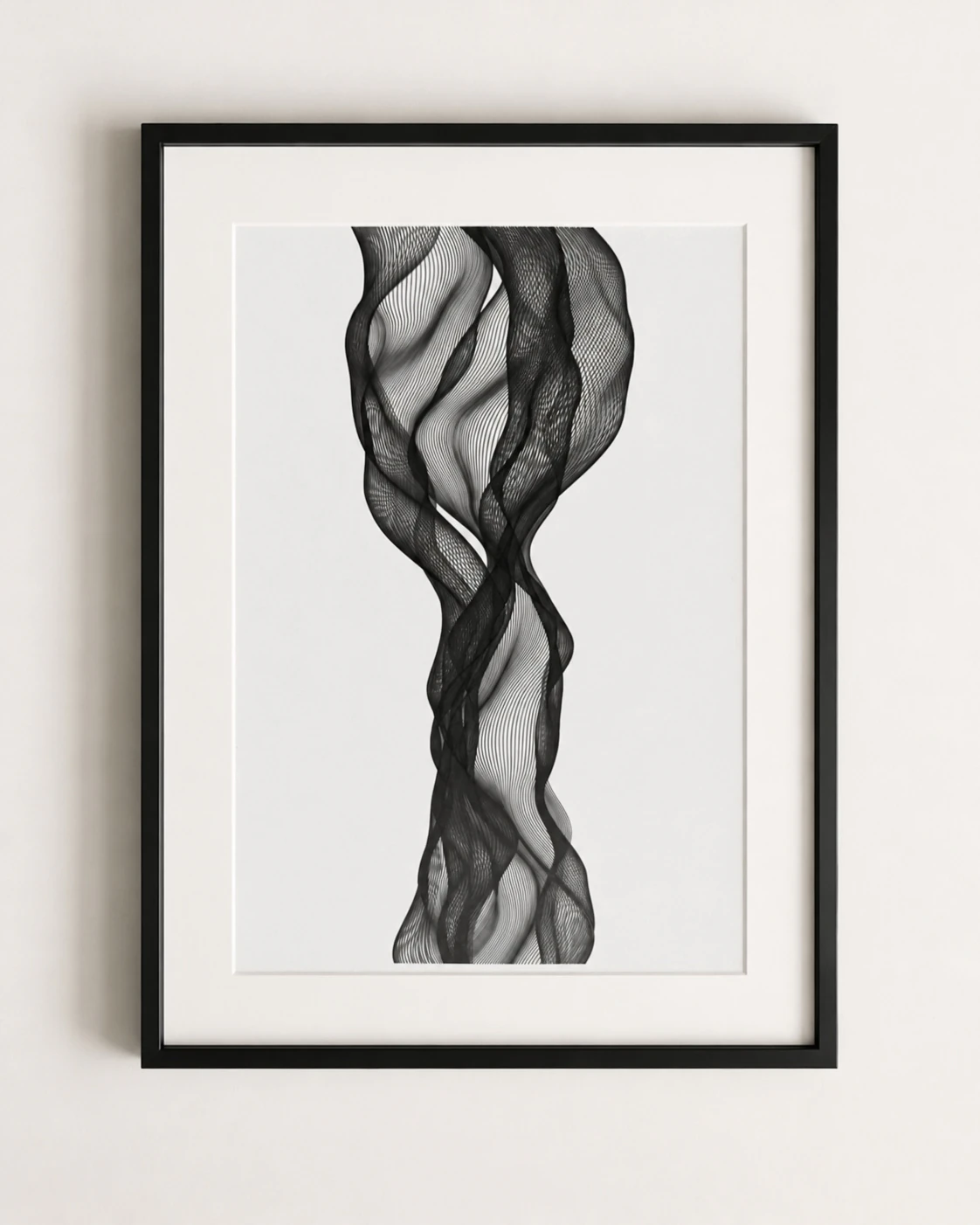 Curves of Her No. 05, Ink on paper, A3, 2026