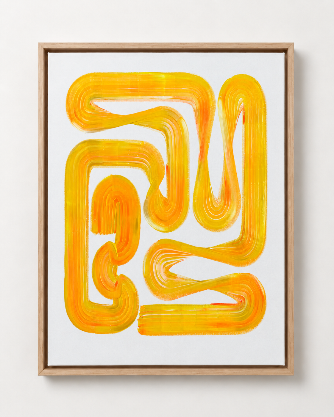 Lineage VI, Akrilas ant drobės, 50 x 70 cm, 2026